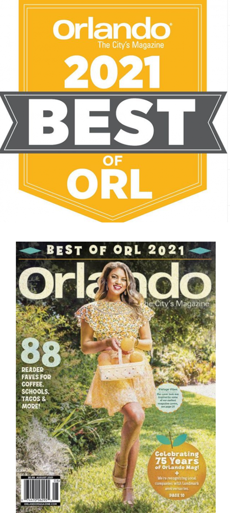 Orlando Magazine's Best of ORL 21 KBF Design Gallery